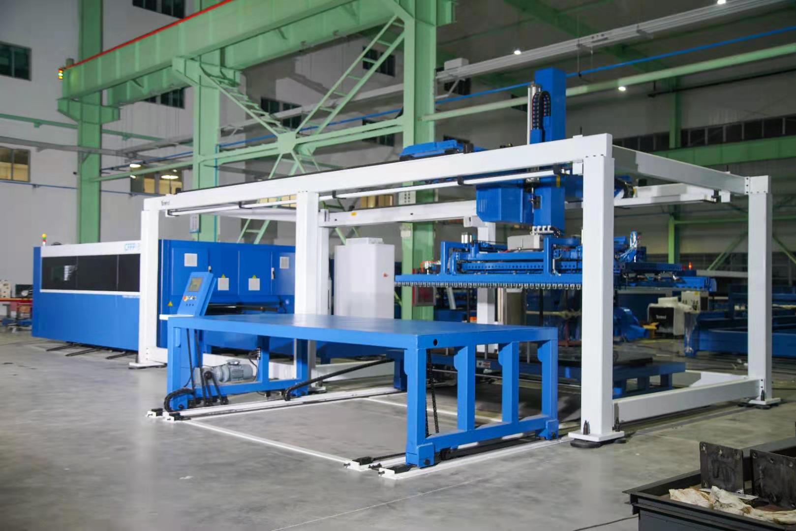 钣金行业-平面自动上下料激光切割机