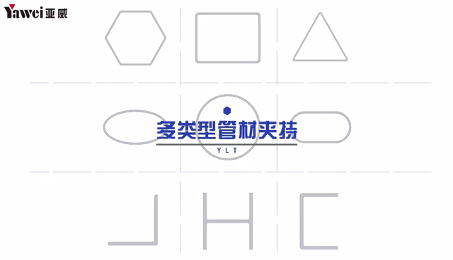 多类型管材夹持切割